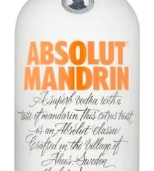 Absolut Mandrin Vodka1 Litro