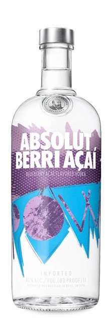 Absolut Vodka Berri Açaí1 Litro