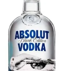 Absolut Vodka Blank Edition Mario Wagner70 Cl.