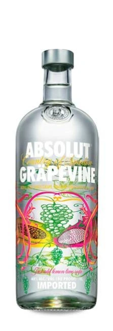 Absolut Vodka Grapevine1 Litro
