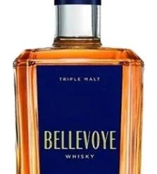 Bellevoye Bleu Grain Fin Triple Malt French Whisky70 Cl.