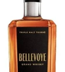 Bellevoye Noir Tourbée Triple Malt French Whisky70 Cl.