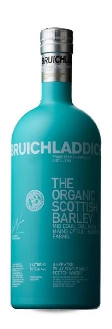 Bruichladdich The Organic Scottish Barley Whisky1 Litro 1 Bruichladdich The Organic Scottish Barley Whisky1 Litro