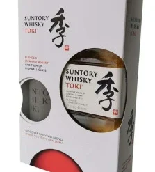 Estuche Suntory Toki + Vaso Regalo