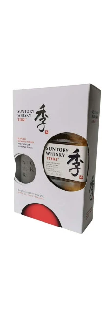 Estuche Suntory Toki + Vaso Regalo 1 Estuche Suntory Toki + Vaso Regalo