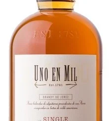 Brandy Uno En Mil Solera Gran Reserva70 Cl.