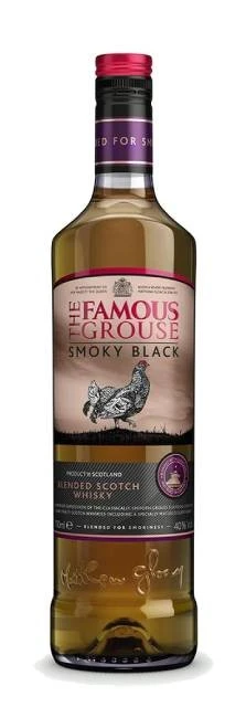 The Famous Grouse Smoky Black Blended Scotch Whisky1 Litro 1 The Famous Grouse Smoky Black Blended Scotch Whisky1 Litro
