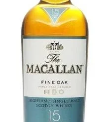 The Macallan 15 Años Fine Oak Scotch Whisky 70 Cl.