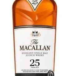 The Macallan 25 Años Sherry Oak Scotch Whisky 70 Cl.